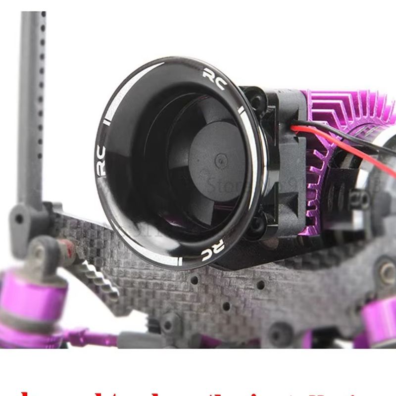 Tamiya Model Rc Car - Aluminum Air Channel Metal Fan Cover