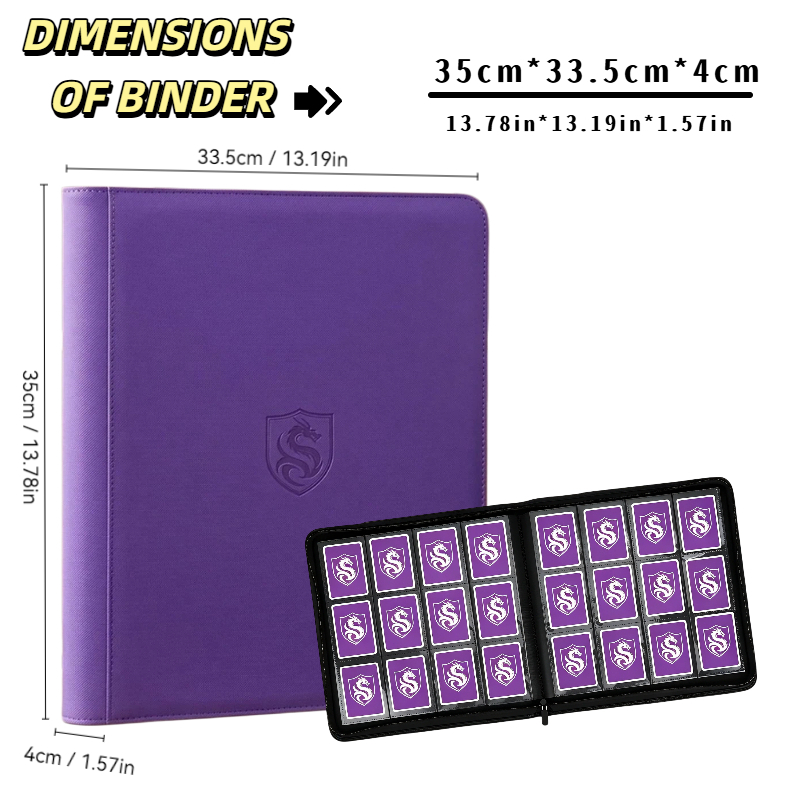 12-Slot Premium Side-Insert Ca - огляд і ціна Pokemon Binder Card