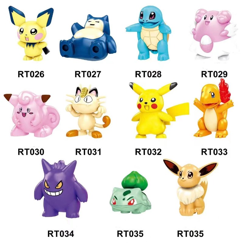 Pokémon Assembly Toy Anime Min - огляд і ціна Lego Set Creator