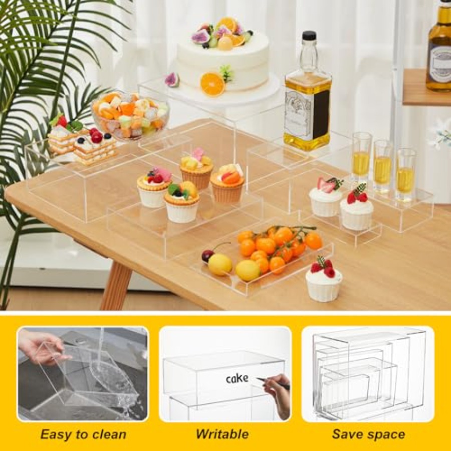 Catering dessert table risers  - огляд і ціна Display Risers Set