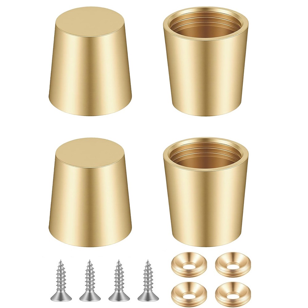 4PCS Brass Cutting Board Feet  - огляд і ціна Display Risers Set