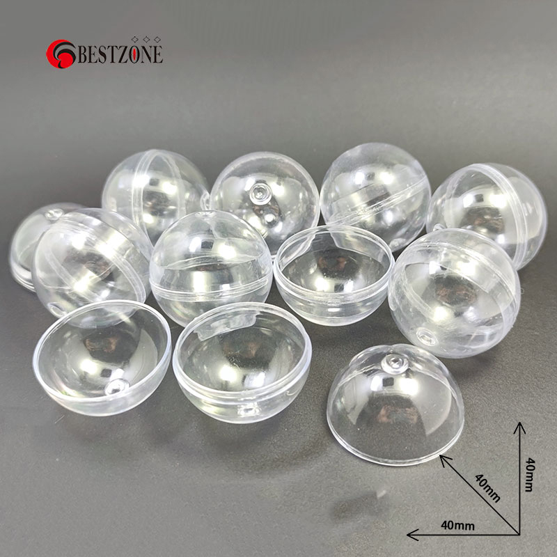 100Pcs/Lot Diameter 40MM Clear - огляд і ціна Capsule Toy Gashapon
