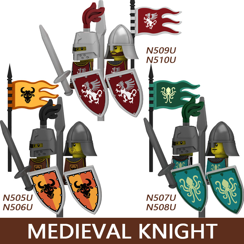 Medieval Castle Soldier Buildi - огляд і ціна Lego Minifigure Holder