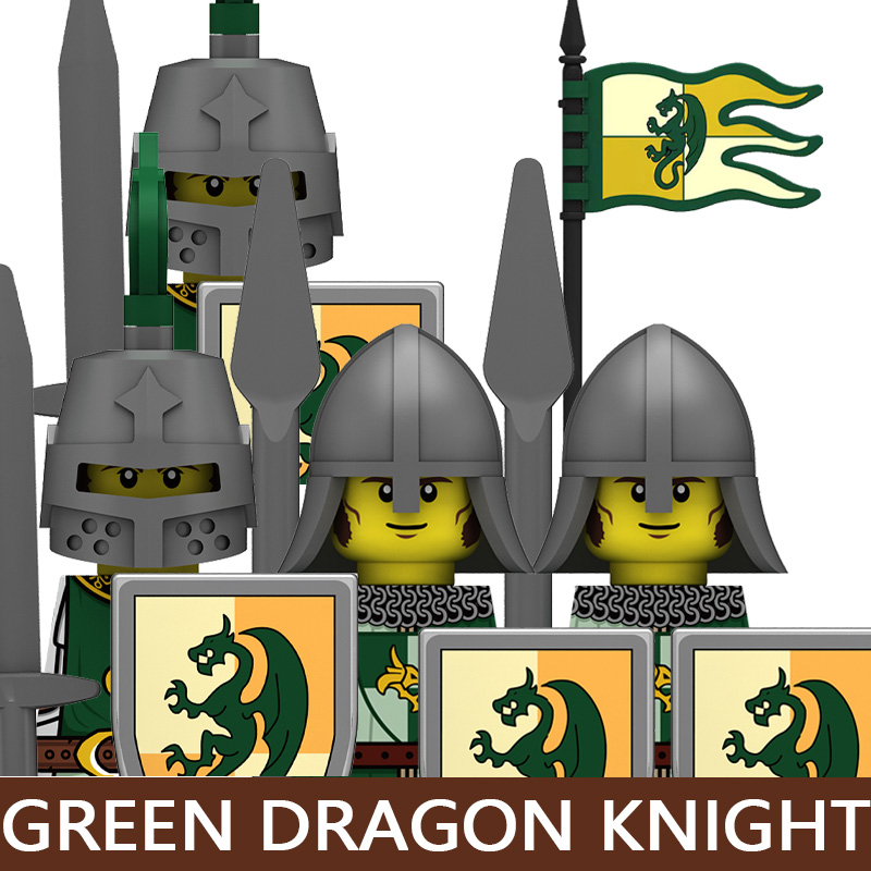 Medieval Castle Soldier Buildi - огляд і ціна Lego Minifigure Holder