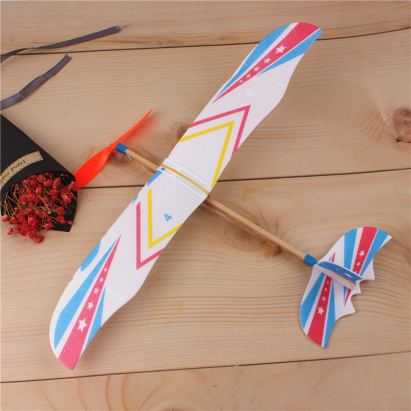 5/10Pcs Rubber Band Powered Ai - огляд і ціна Model Airplane Plastic