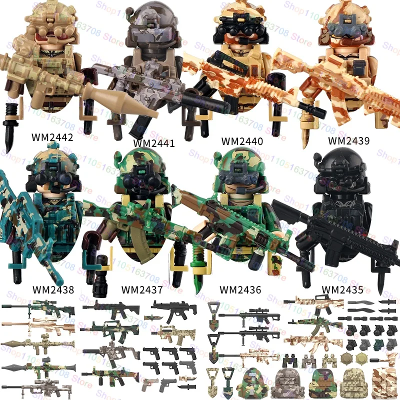 MOC Military Soldiers Action F - огляд і ціна Lego Minifigure Holder
