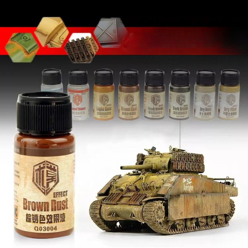 40ml/ Bottle Model Rust Off Pa - огляд і ціна Tamiya Model Paint Set