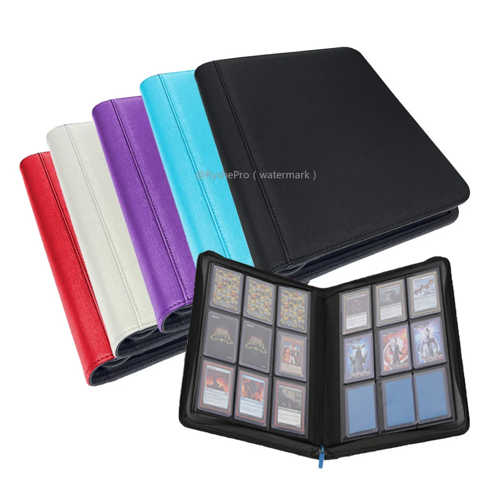 9 Pocket PU Leather Toploader  - огляд і ціна Pokemon Binder Card