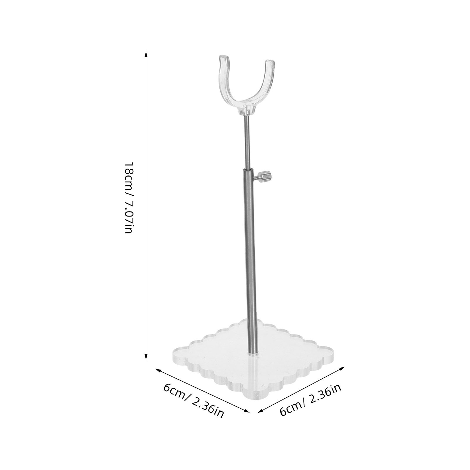 1Set Acrylic Display Stand Adj - огляд і ціна Action Figure Stand