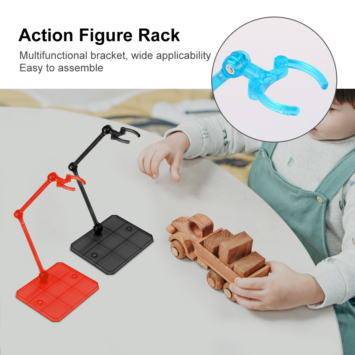 5Pcs Action Figure Base Sturdy - огляд і ціна Action Figure Stand