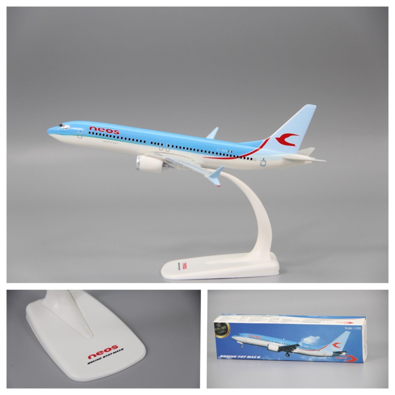 1:200 Scale B737 MAX8 Neos Air - огляд і ціна Model Airplane Plastic