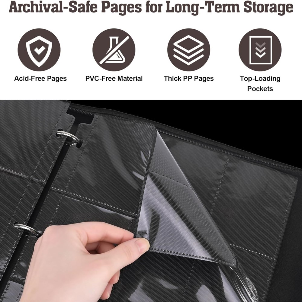 900 Pockets Card Binder Album  - огляд і ціна Pokemon Binder Card