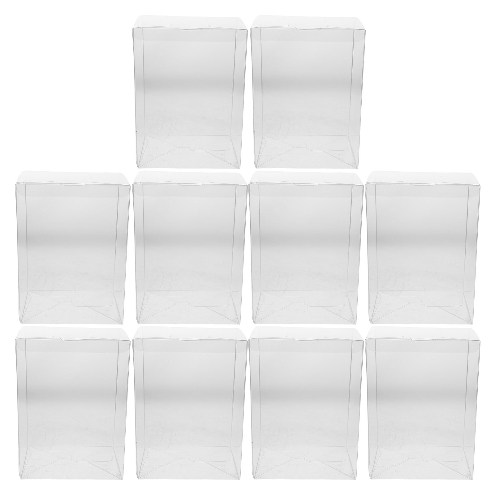 10Pcs Clear Display Case Prote - огляд і ціна Action Figure Stand
