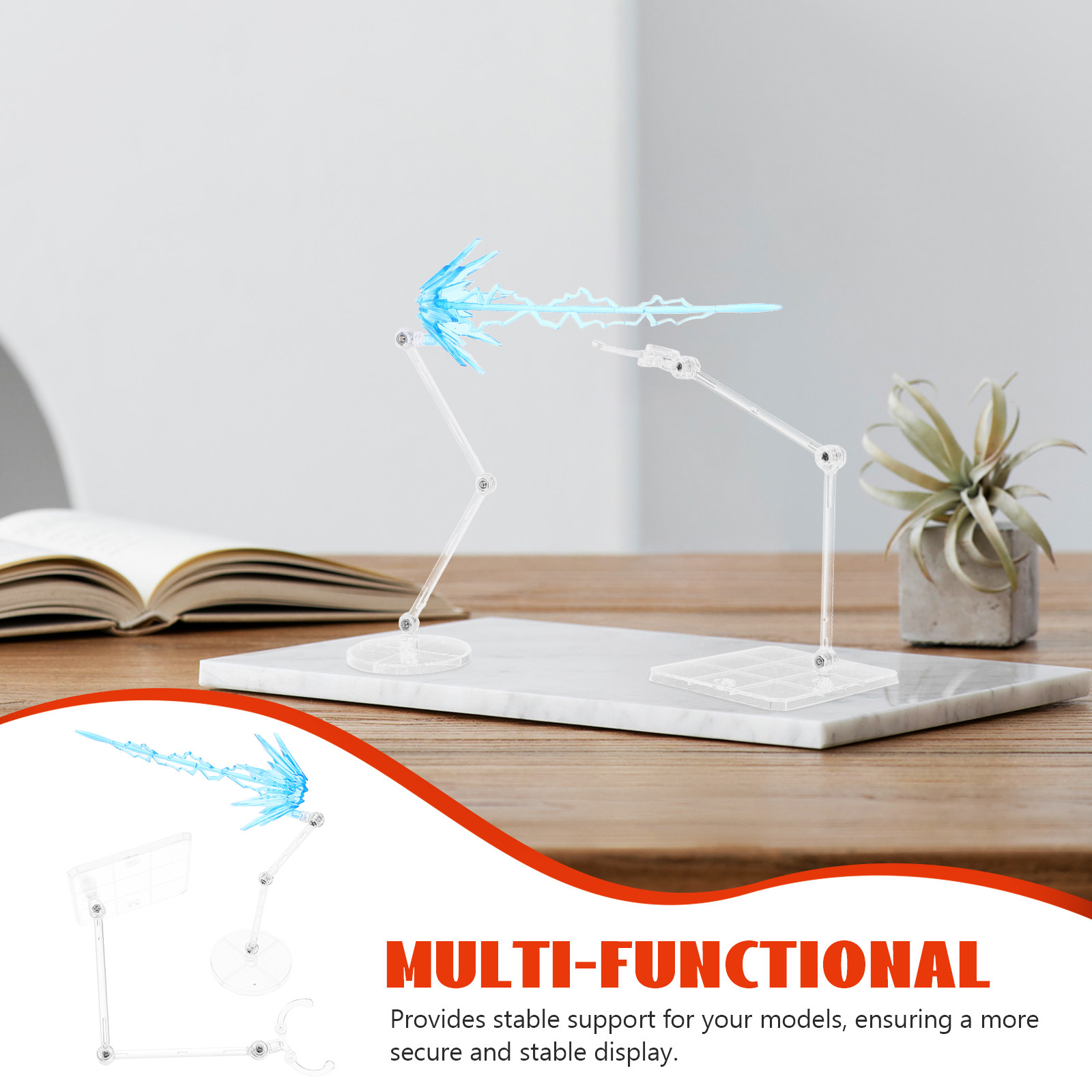 1Set Adjustable Clear Figure S - огляд і ціна Action Figure Stand
